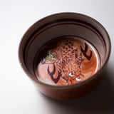 Kutani ware Single Sake Cup - Red Dragon / 九谷焼 盃