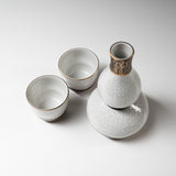 Kutani ware Premium Sake Set - Hyotan Shippo / 九谷焼 酒器セット