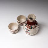 Kutani ware Premium Sake Set - Akae / 九谷焼 酒器セット