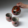 Kutani ware Tea Set - Sankirai / 九谷焼 ティーセット 山帰来