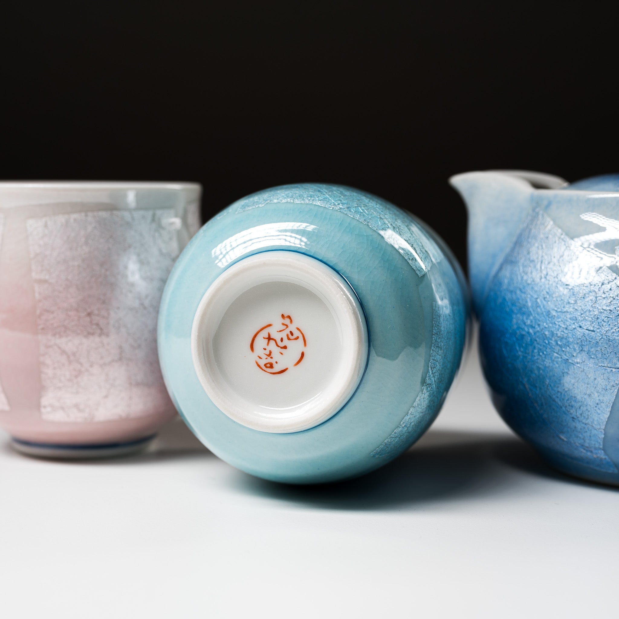 Kutani ware Tea Set - Ginsai / 九谷焼 ティーセット