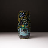 Kutani ware Premium Vase - Yoshidaya Kacho / 九谷焼 花瓶 吉田屋花鳥