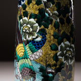 Kutani ware Premium Vase - Yoshidaya Kacho / 九谷焼 花瓶 吉田屋花鳥