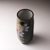 Kutani ware Premium Vase - Flowing Flower / 九谷焼 花瓶