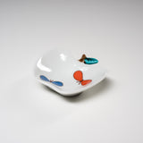 Kutani ware Apple Shape Single Small Dish - 7 cm - 3 Options / 九谷焼