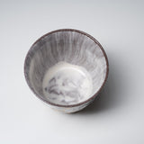 Kutani ware Japanese Yunomi Tea Cup - Kōrin Plum / 光琳梅