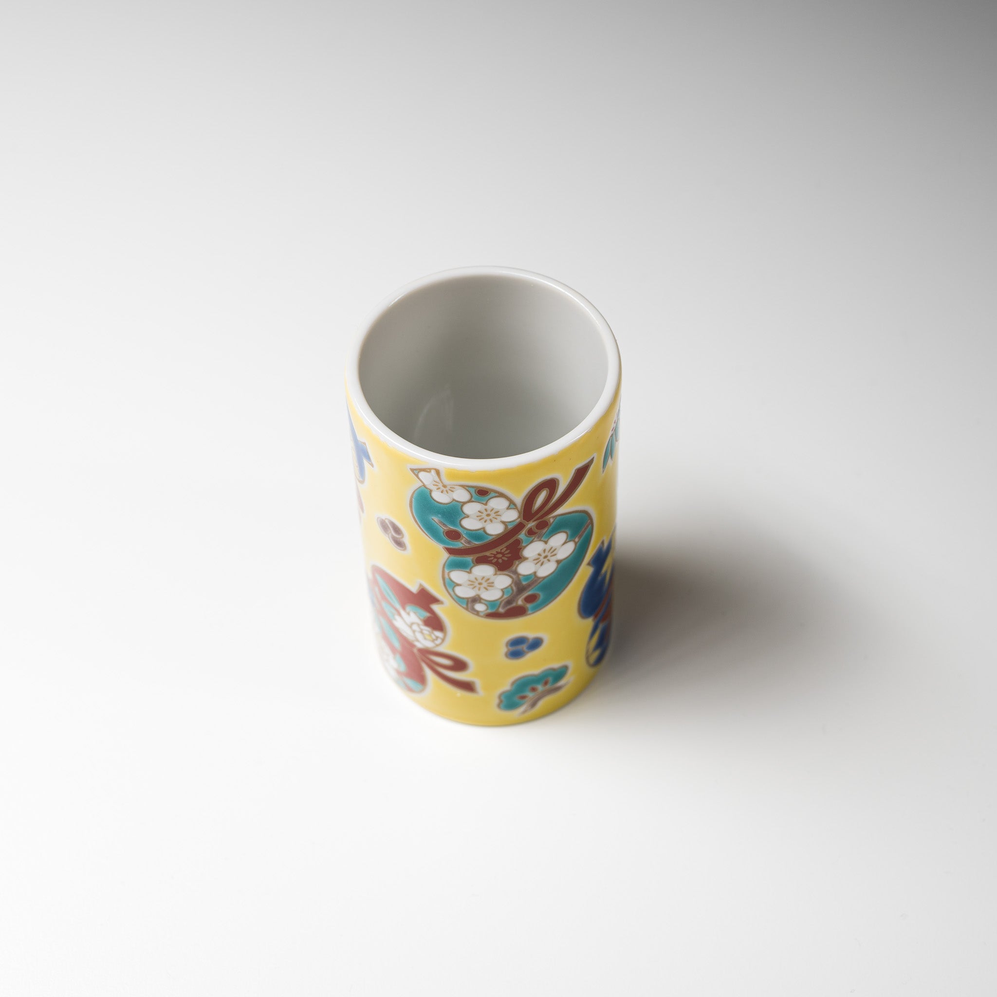 Kutani ware Tea Cup, Pen Cup - Six Gourds / 九谷焼 湯呑み 瓢箪
