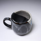 Kutani ware Mug Cup - Kiku Blue / 九谷焼 マグカップ