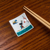 Kutani Folktale Single Chopstick Rest - 5 Options