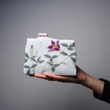 Kutani ware Vase - Clematis / 九谷焼 花器