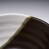 Kutani ware Large Rice Bowl - Sparrow with Sakura / 九谷焼 茶碗