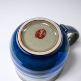 Kutani ware Mug Cup - Blue Ginsai / 九谷焼 マグカップ