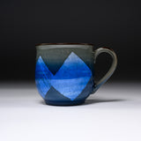 Kutani ware Mug Cup - Blue Ginsai / 九谷焼 マグカップ