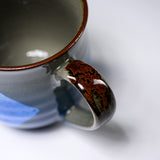 Kutani ware Mug Cup - Blue Ginsai / 九谷焼 マグカップ