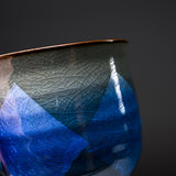 Kutani ware Mug Cup - Blue Ginsai / 九谷焼 マグカップ