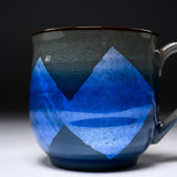 Kutani ware Mug Cup - Blue Ginsai / 九谷焼 マグカップ