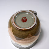 Kutani ware Mug Cup - Orange Ginsai / 九谷焼 マグカップ