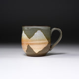 Kutani ware Mug Cup - Orange Ginsai / 九谷焼 マグカップ