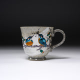 Kutani ware Mug Cup - Kingfisher / 九谷焼 マグカップ