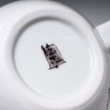 Kutani ware Teapot - Nakamura Toshito - Sparrow in Snow / 九谷焼  急須