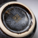 Kutani ware Pair Yunomi Cup - Full Moon Rabbit / 九谷焼 ペア湯呑み