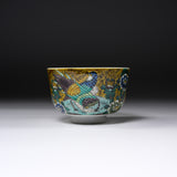 Kutani ware Premium Matcha Bowl - Golden Pheasant / 九谷焼 抹茶碗