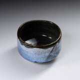 Kutani ware Premium Matcha Bowl - Blue Ginsai / 九谷焼 銀彩
