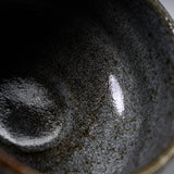 Kutani ware Premium Matcha Bowl - Blue Ginsai / 九谷焼 銀彩