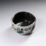 Kutani ware Premium Matcha Bowl - Lucky Bird / 九谷焼 抹茶碗