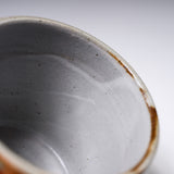 Kutani ware Premium Teacup with Wooden Gift Box - Red Fuji / 九谷焼 湯呑み
