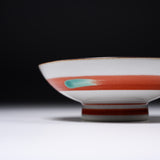 Kutani ware Sake Cup - Nakamura Toshito - Albatross Family / 九谷焼 盃