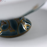 TAMURA SEITO Kutani ware Sake Cup - Jumping Rabbit / 九谷焼 盃