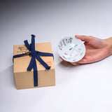 TAMURA SEITO Kutani ware Sake Cup - Jumping Rabbit / 九谷焼 盃