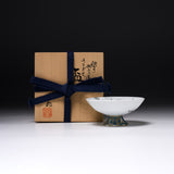 TAMURA SEITO Kutani ware Sake Cup - Jumping Rabbit / 九谷焼 盃