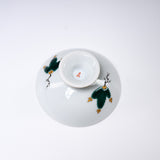 TAMURA SEITO Kutani ware Sake Cup - Jumping Rabbit / 九谷焼 盃