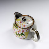 Kutani ware Single Teapot - Sakura / 九谷焼 急須