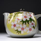 Kutani ware Single Teapot - Sakura / 九谷焼 急須