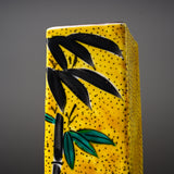 Kutani ware Vase - Bamboo Sparrow / 九谷焼 花器
