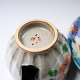 KOKUZO Kiln Kutani Ware Cup & Saucer - Summer Wind / 虚空蔵窯