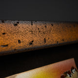 Kutani ware Framed Porcelain Artwork - Toshito Nakamura - Family Sparrow / 九谷焼