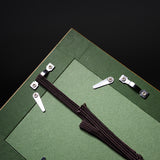 Kutani ware Framed Porcelain Artwork - Toshito Nakamura - Trio Sparrow / 九谷焼