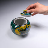 Kutani Ware Incense Burner - Yoshidaya / 九谷焼 香炉