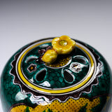 Kutani Ware Incense Burner - Yoshidaya / 九谷焼 香炉