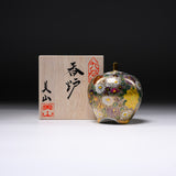 Kutani Ware Incense Burner - Hanazume Bizan / 九谷焼 香炉