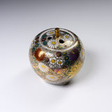 Kutani Ware Incense Burner - Hanazume Bizan / 九谷焼 香炉