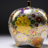 Kutani Ware Incense Burner - Hanazume Bizan / 九谷焼 香炉