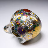 Kutani Ware Incense Burner - Hanazume Bizan / 九谷焼 香炉