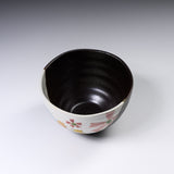 Kutani ware Large Rice Bowl - Shiba / 九谷焼 茶碗