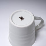 Kutani ware Mug Cup - Nakamura Toshito - Sparrow in the Snow / 九谷焼  マグカップ