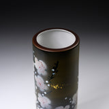 Kutani ware Premium Vase - Plum / 九谷焼 花瓶